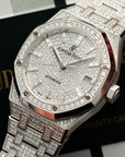 Audemars Piguet - Audemars Piguet White Gold Royal Oak Diamond Watch Ref. 15452 - The Keystone Watches