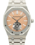 Audemars Piguet - Audemars Piguet Royal Oak Salmon Dial Tourbillon Watch Ref. 26531 - The Keystone Watches