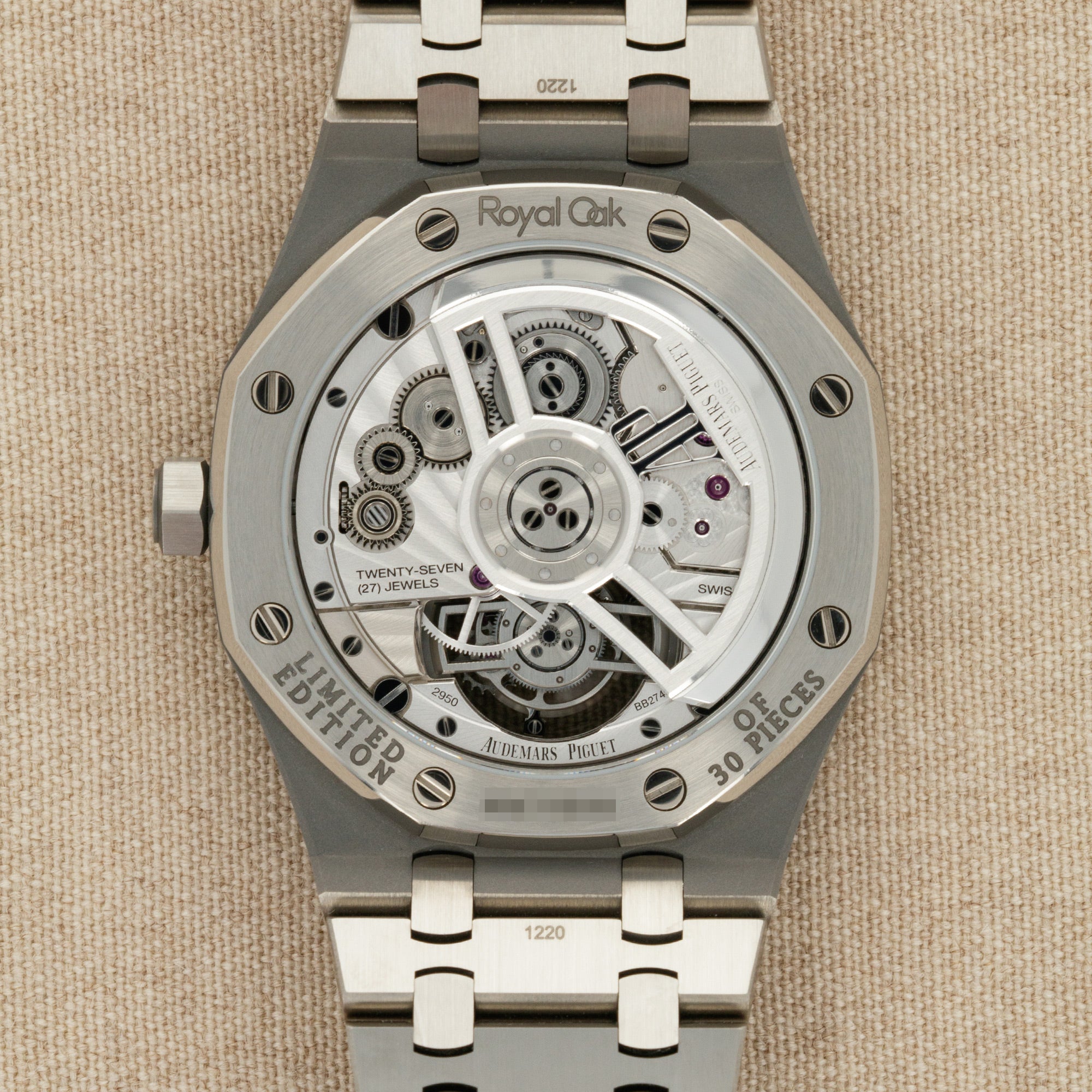 Audemars Piguet - Audemars Piguet Royal Oak Salmon Dial Tourbillon Watch Ref. 26531 - The Keystone Watches