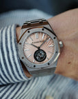 Audemars Piguet - Audemars Piguet Royal Oak Salmon Dial Tourbillon Watch Ref. 26531 - The Keystone Watches