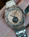 Audemars Piguet - Audemars Piguet Royal Oak Salmon Dial Tourbillon Watch Ref. 26531 - The Keystone Watches
