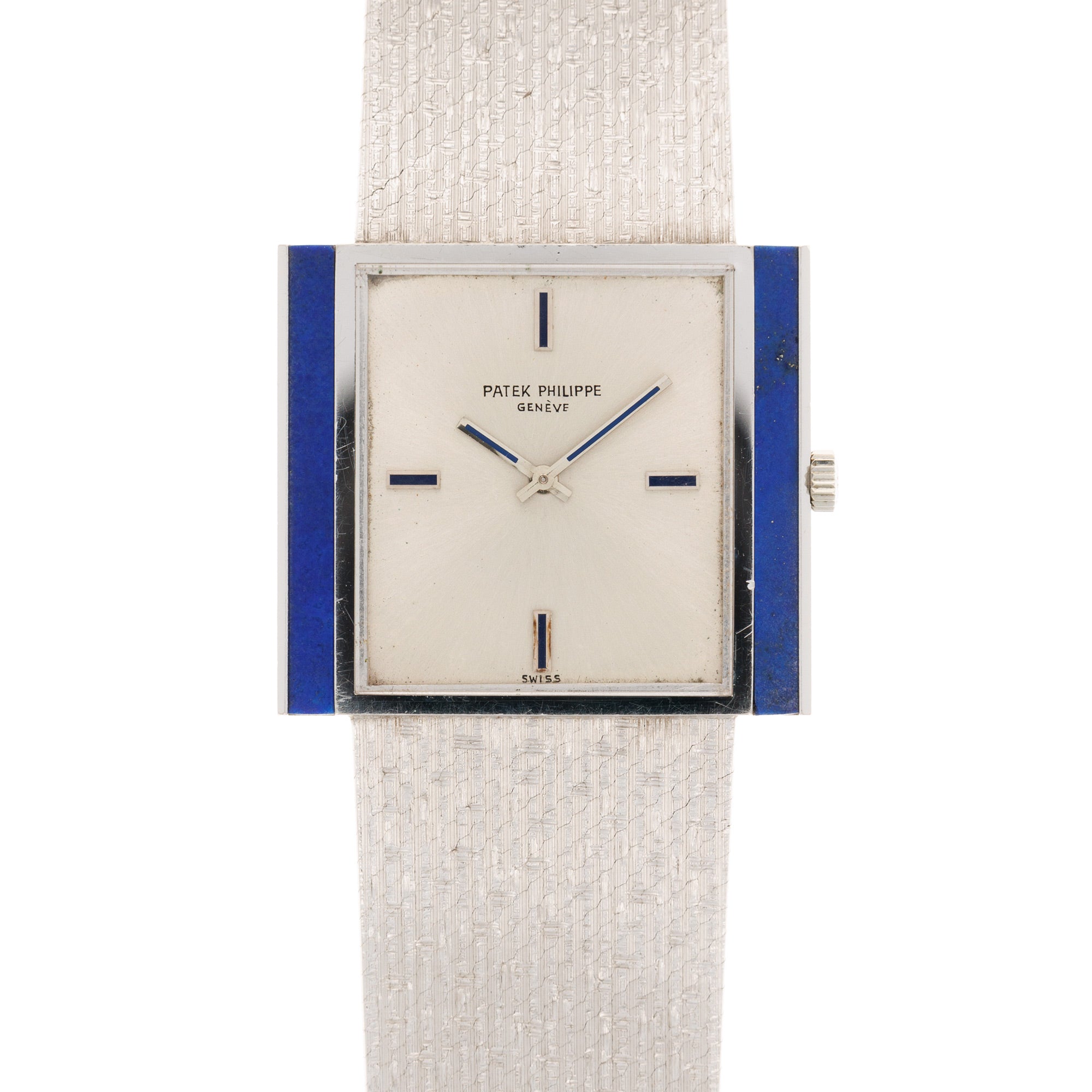 Patek Philippe - Patek Philippe White Gold Lapis Watch Ref. 3578 - The Keystone Watches