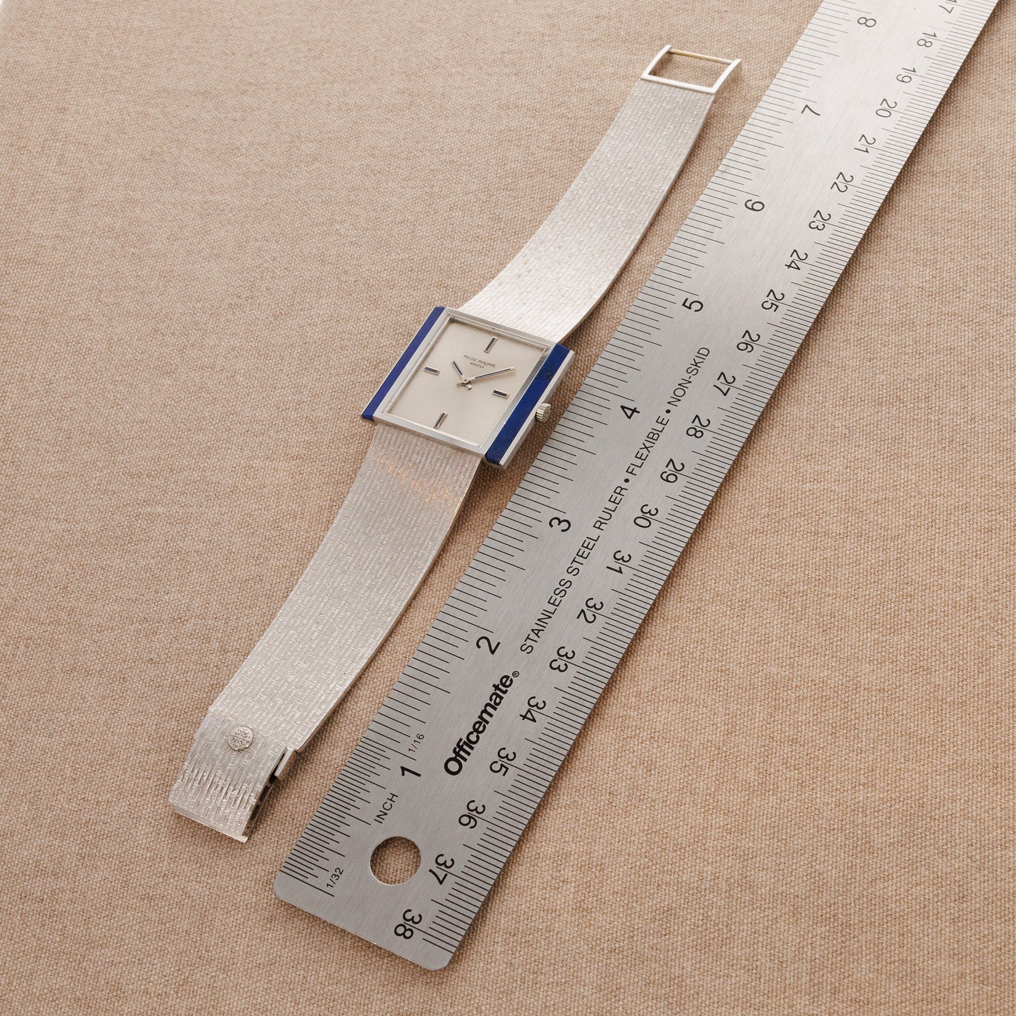 Patek Philippe - Patek Philippe White Gold Lapis Watch Ref. 3578 - The Keystone Watches