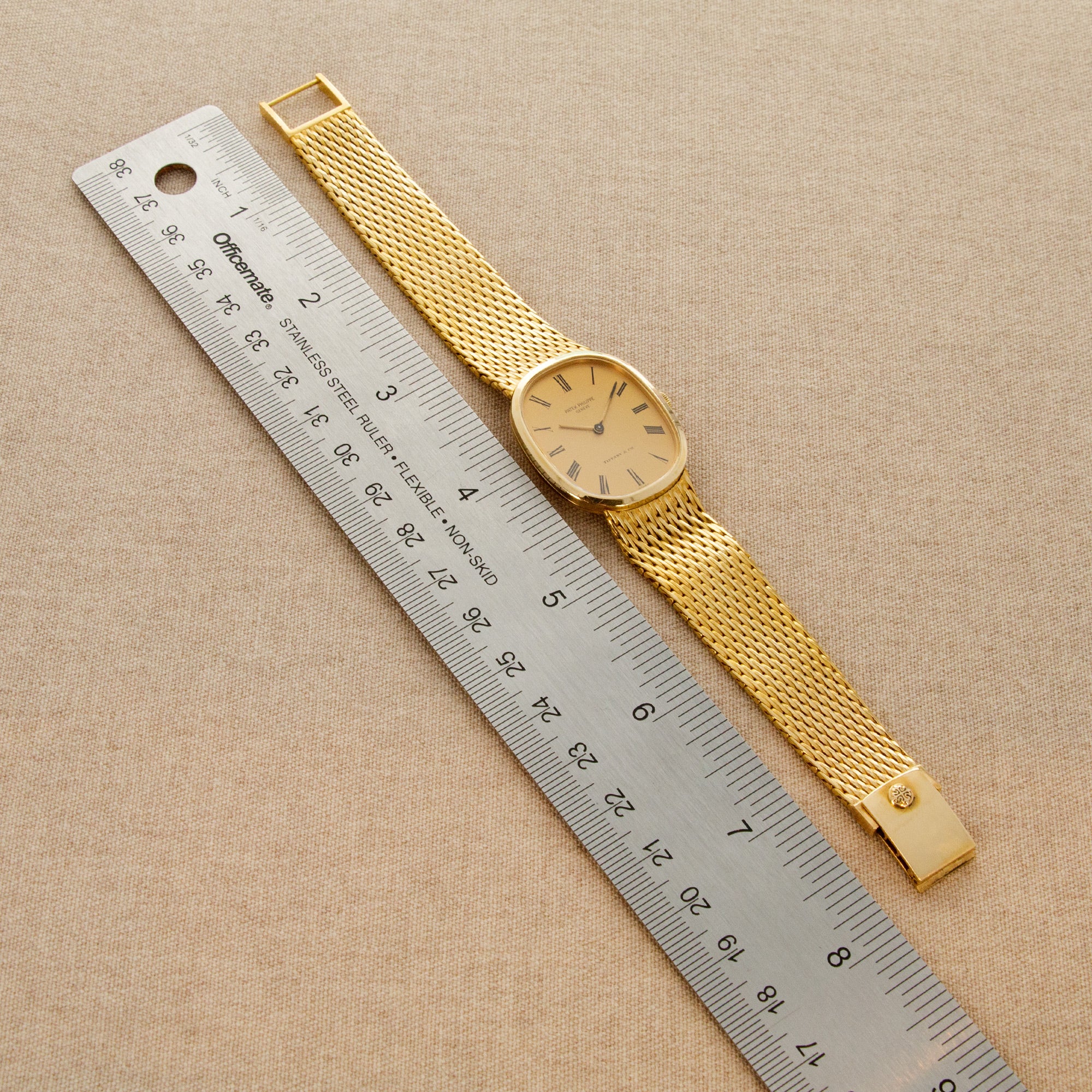 Patek Philippe - Patek Philippe Yellow Gold Ellipse Ref. 3548 Retailed by Tiffany & Co. - The Keystone Watches