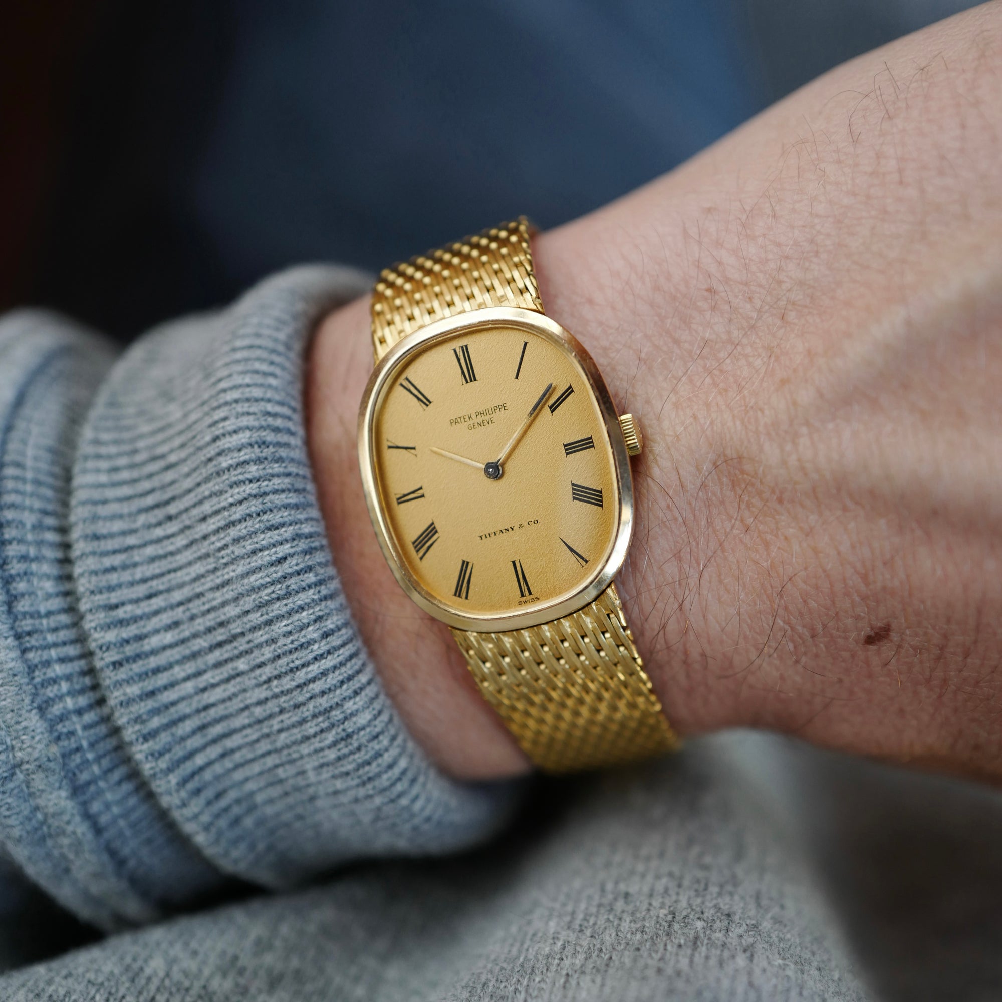 Patek Philippe - Patek Philippe Yellow Gold Ellipse Ref. 3548 Retailed by Tiffany & Co. - The Keystone Watches