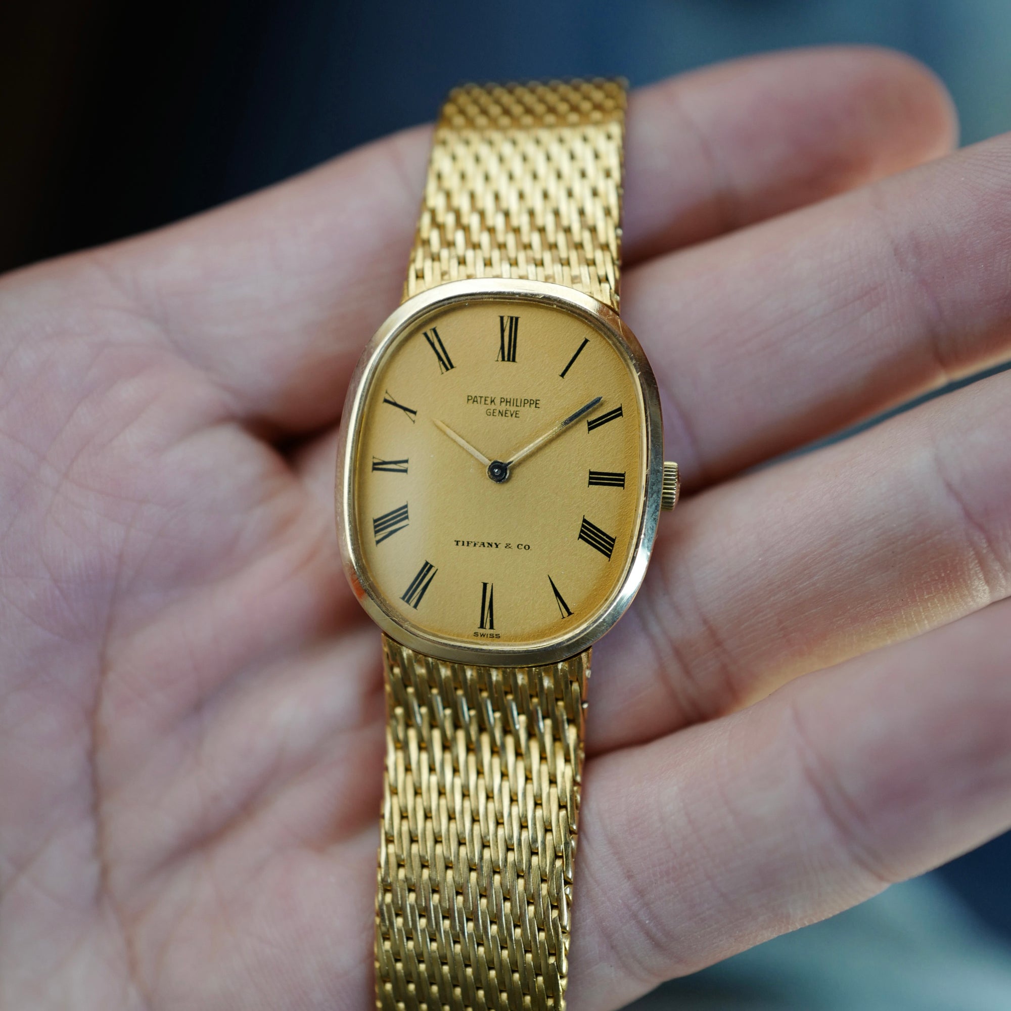 Patek Philippe - Patek Philippe Yellow Gold Ellipse Ref. 3548 Retailed by Tiffany & Co. - The Keystone Watches