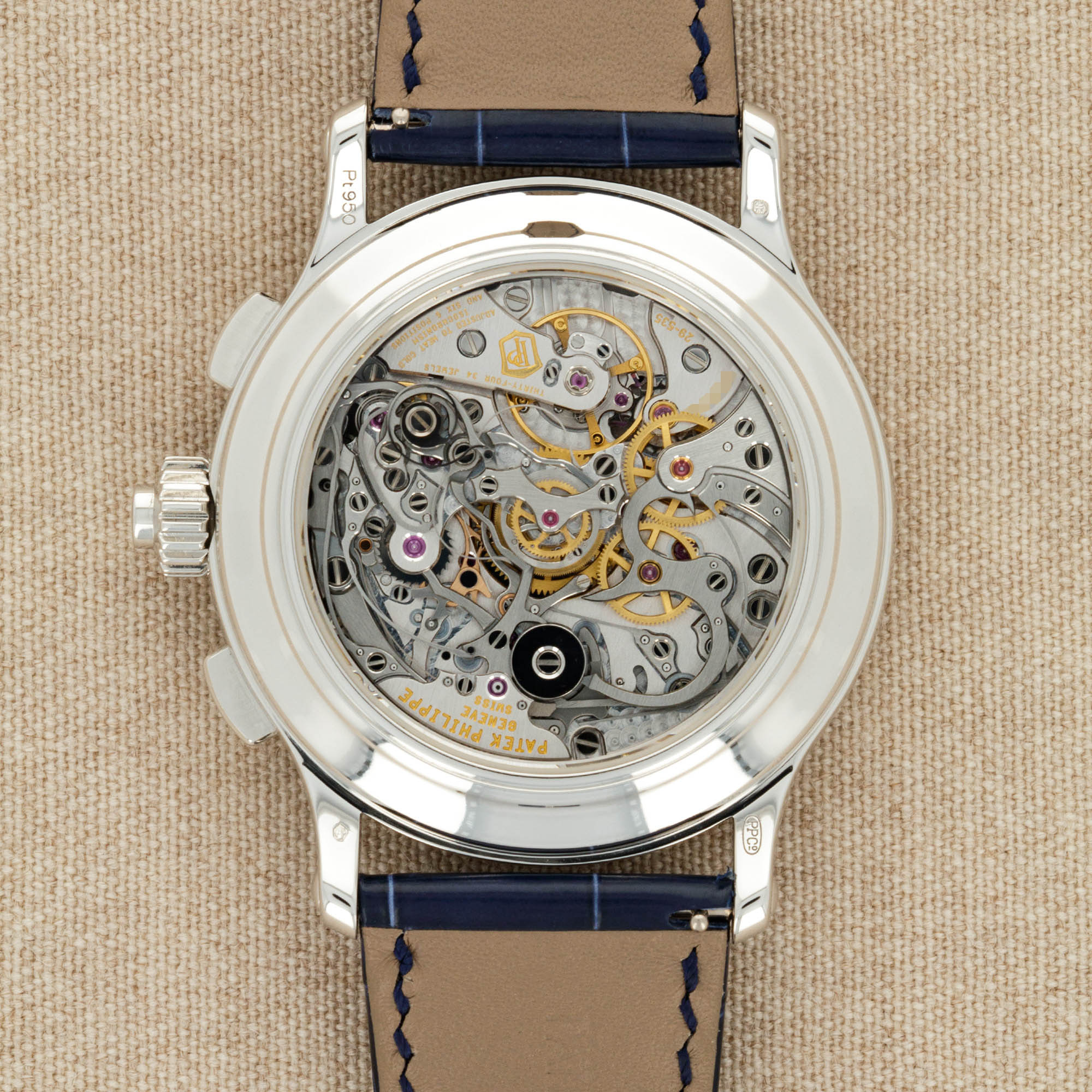 Patek Philippe - Patek Philippe Platinum Split Seconds Chronograph Watch Ref. 5370 - The Keystone Watches