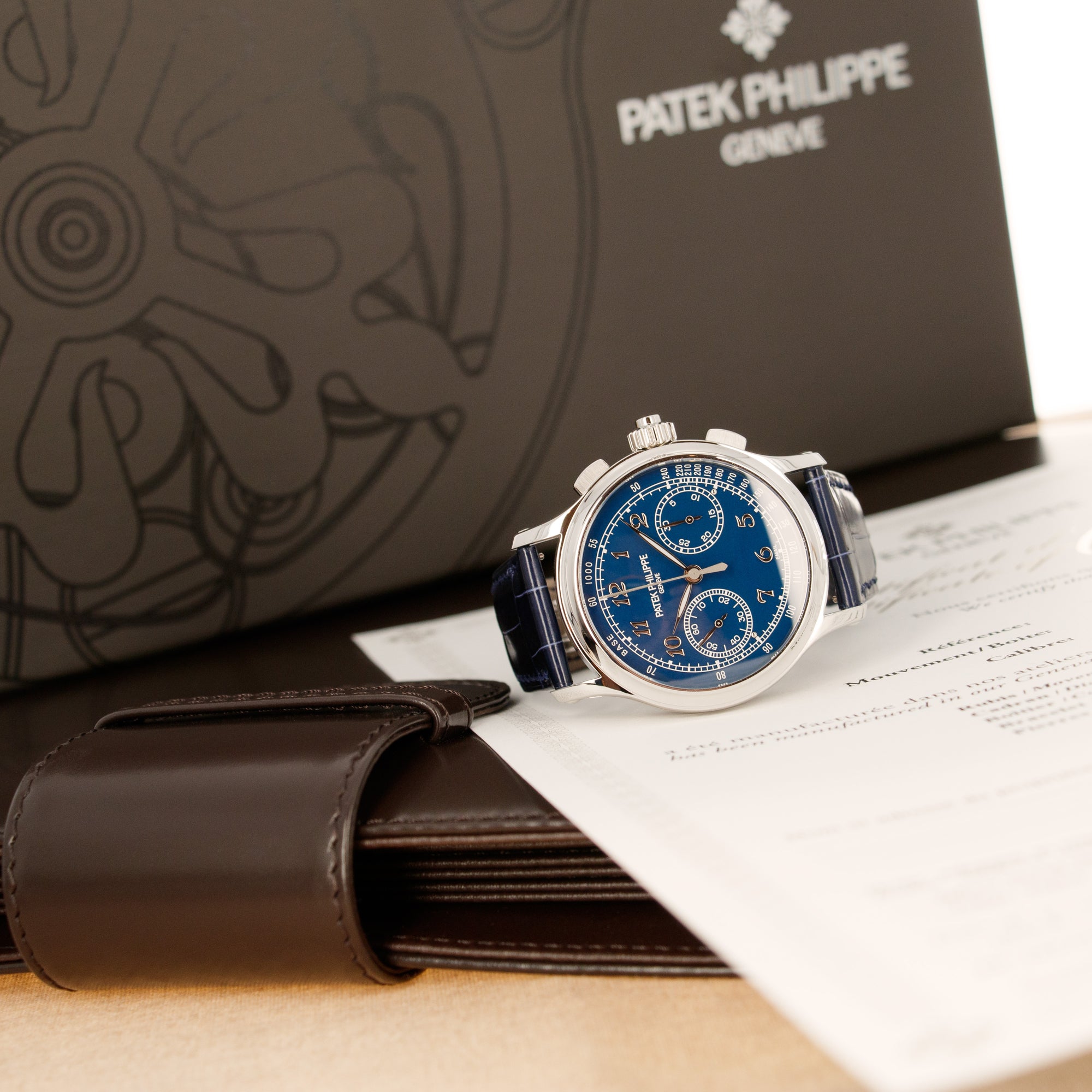 Patek Philippe - Patek Philippe Platinum Split Seconds Chronograph Watch Ref. 5370 - The Keystone Watches