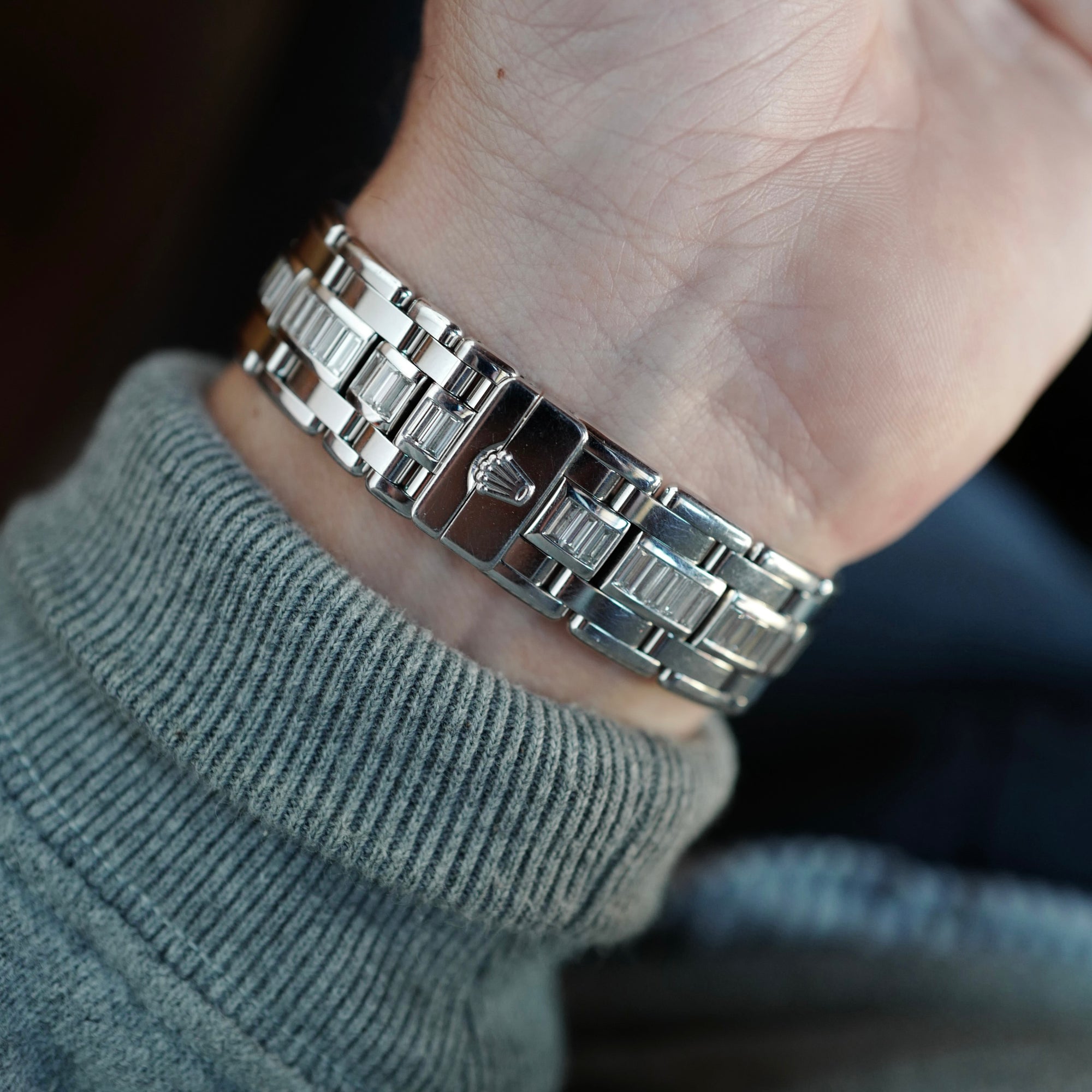 Rolex - Rolex Platinum and Diamond Day-Date Ref. 18956 (NEW ARRIVAL) - The Keystone Watches
