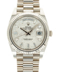 Rolex - Rolex Day-Date White Gold Ref. 228239 with Meteorite Dial - The Keystone Watches