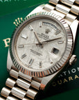 Rolex - Rolex Day-Date White Gold Ref. 228239 with Meteorite Dial - The Keystone Watches