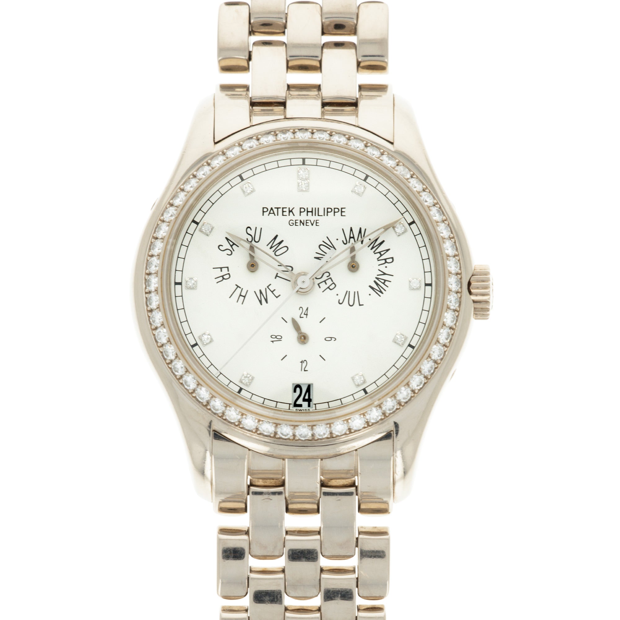 Patek Philippe - Patek Philippe White Gold Annual Calendar Watch Ref. 5037 - The Keystone Watches