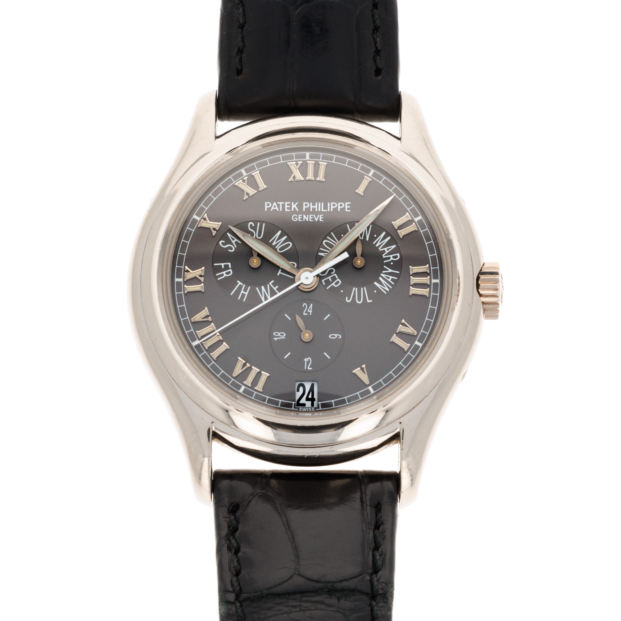 Patek Philippe - Patek Philippe White Gold Annual Calendar Watch Ref. 5035 - The Keystone Watches