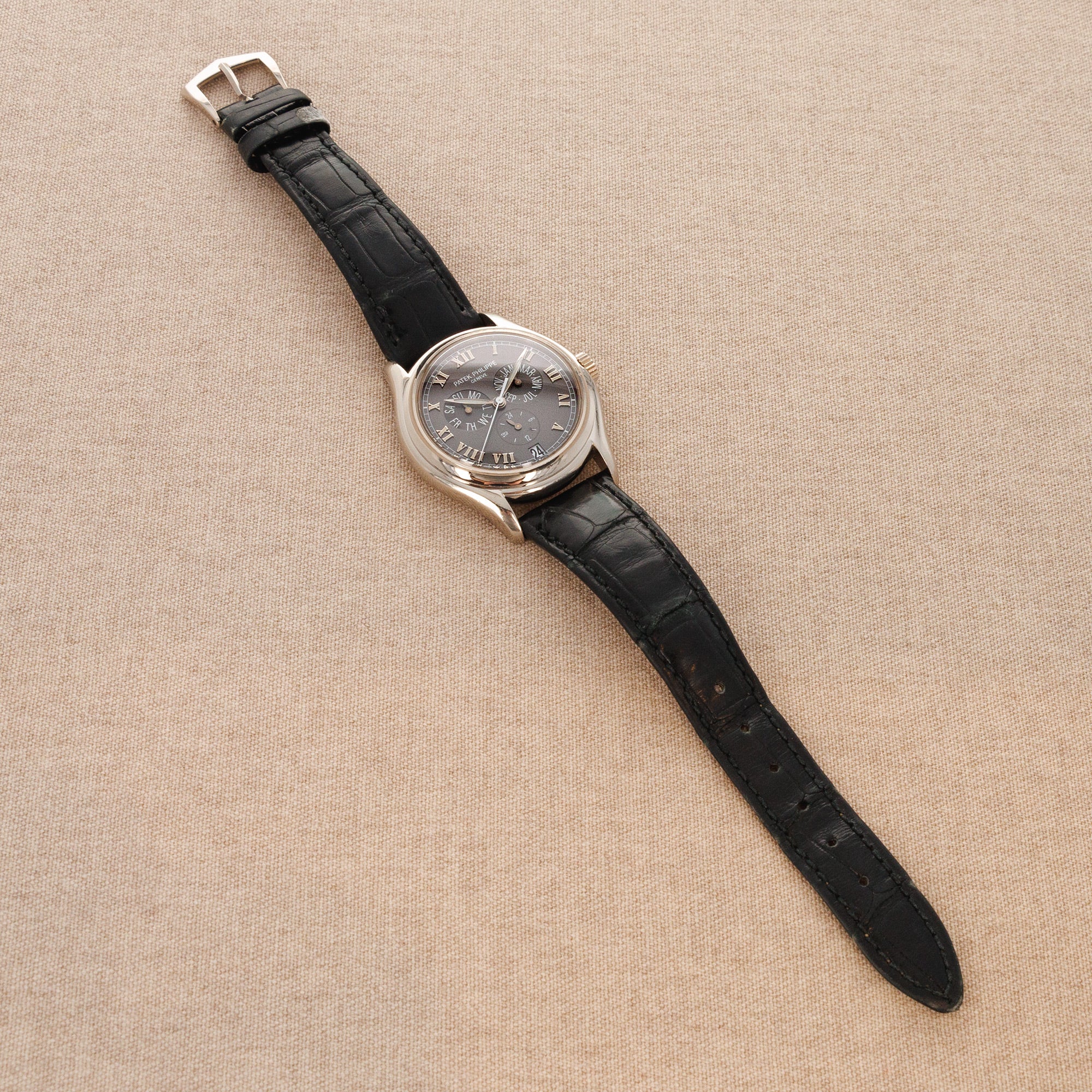 Patek Philippe - Patek Philippe White Gold Annual Calendar Watch Ref. 5035 - The Keystone Watches