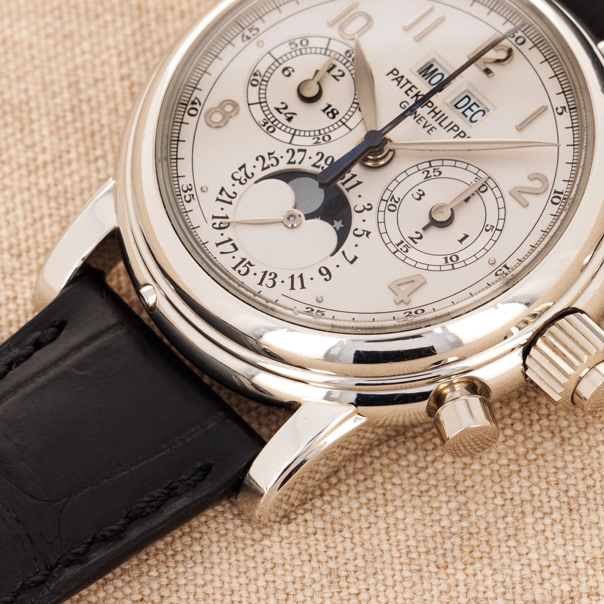 Patek Philippe - Patek Philippe Platinum Perpetual Calendar Split Seconds Chronograph Ref. 5004 - The Keystone Watches
