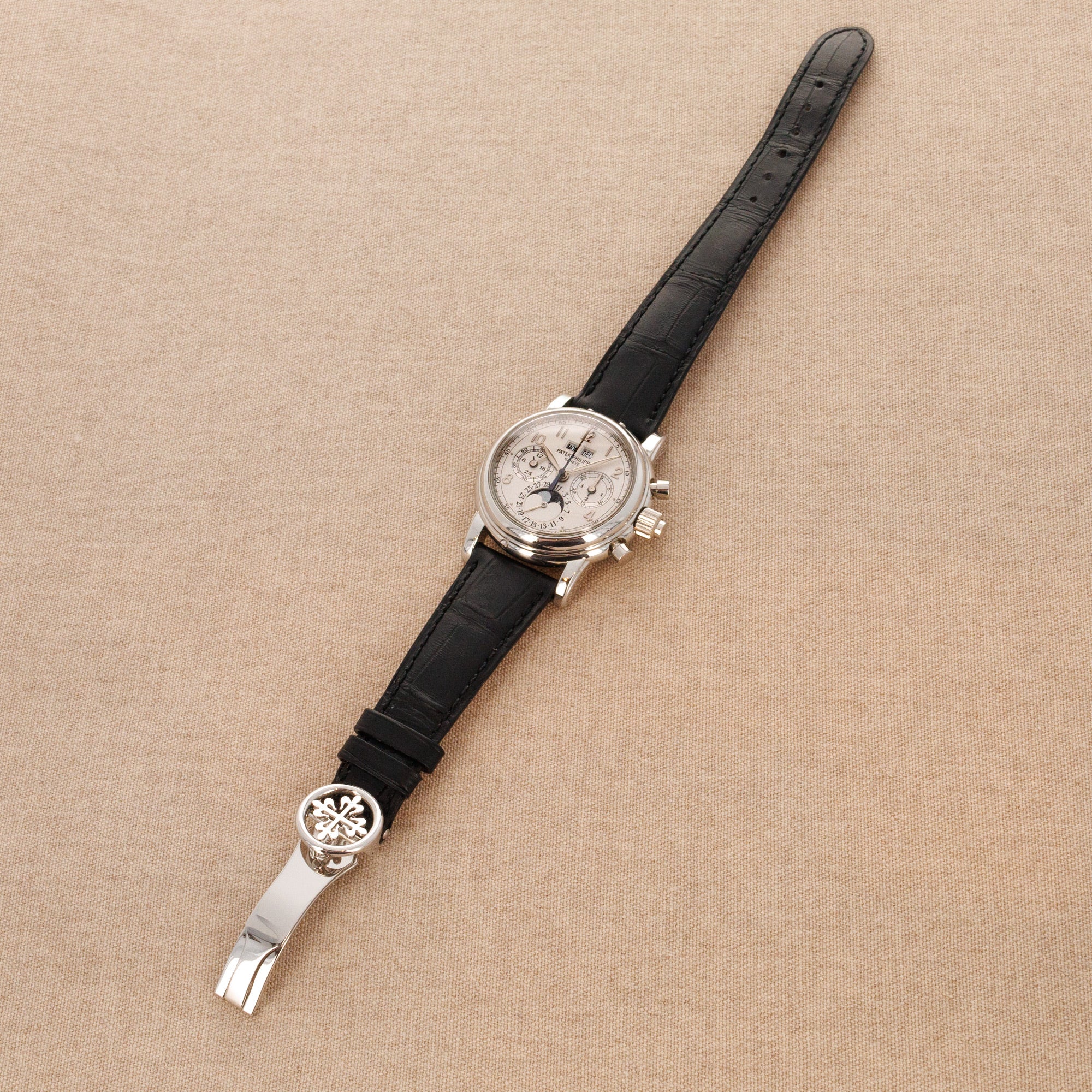 Patek Philippe - Patek Philippe Platinum Perpetual Calendar Split Seconds Chronograph Ref. 5004 - The Keystone Watches