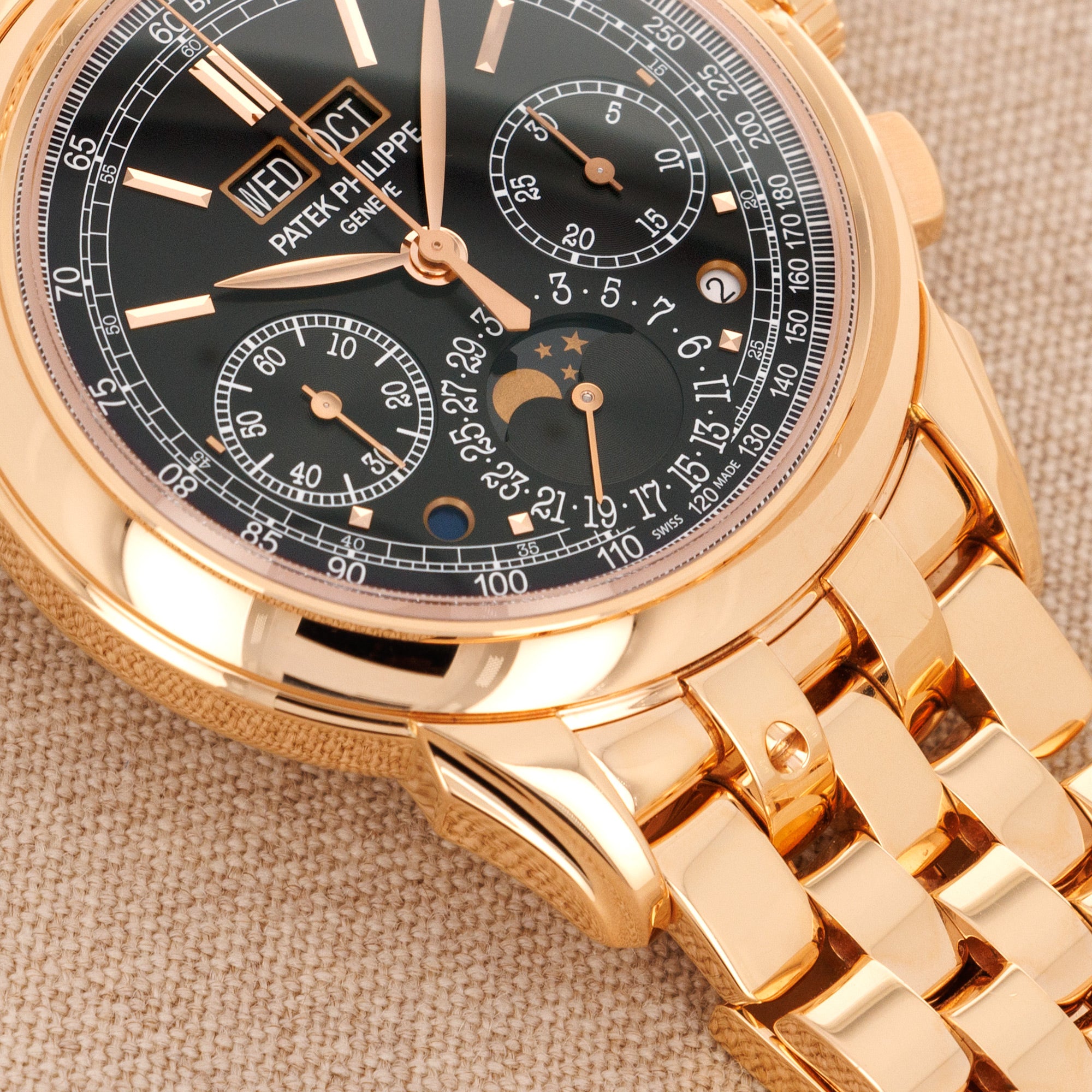 Patek Philippe - Patek Philippe Rose Gold Perpetual Calendar Chronograph Ref. 5270 - The Keystone Watches