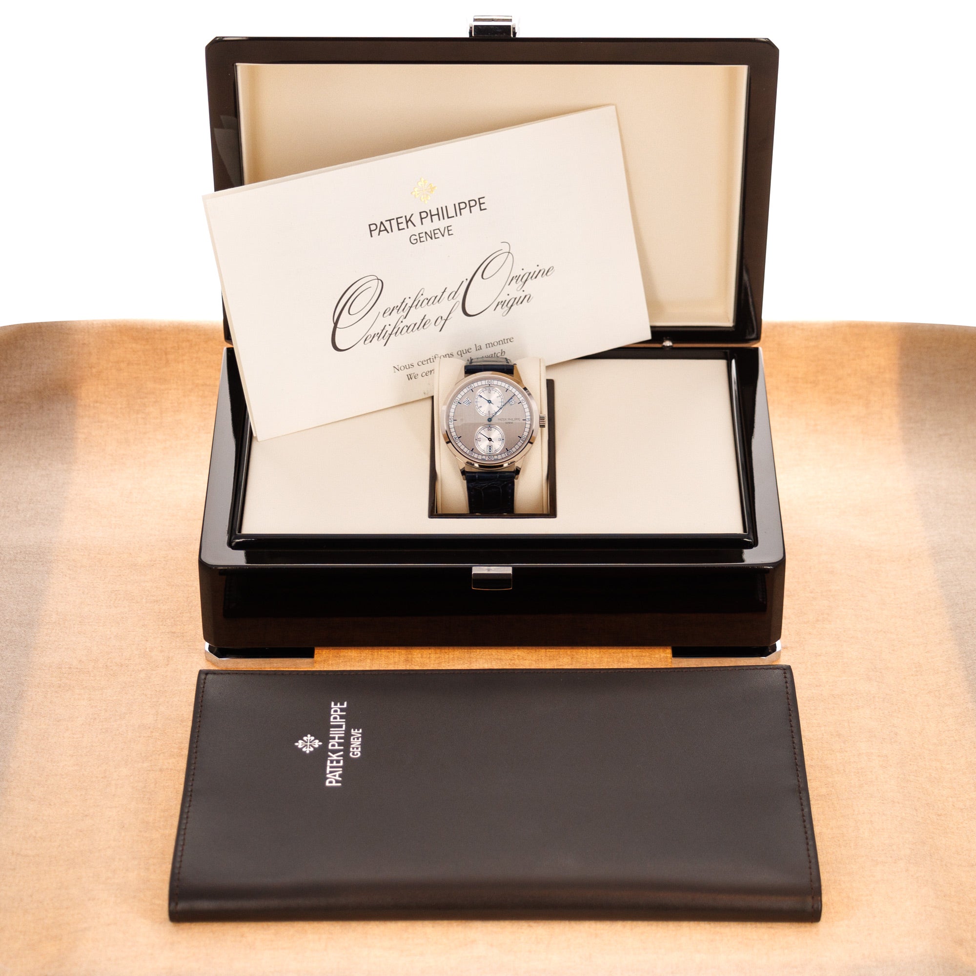 Patek Philippe - Patek Philippe White Gold Annual Calendar Regulator Watch Ref. 5235 - The Keystone Watches