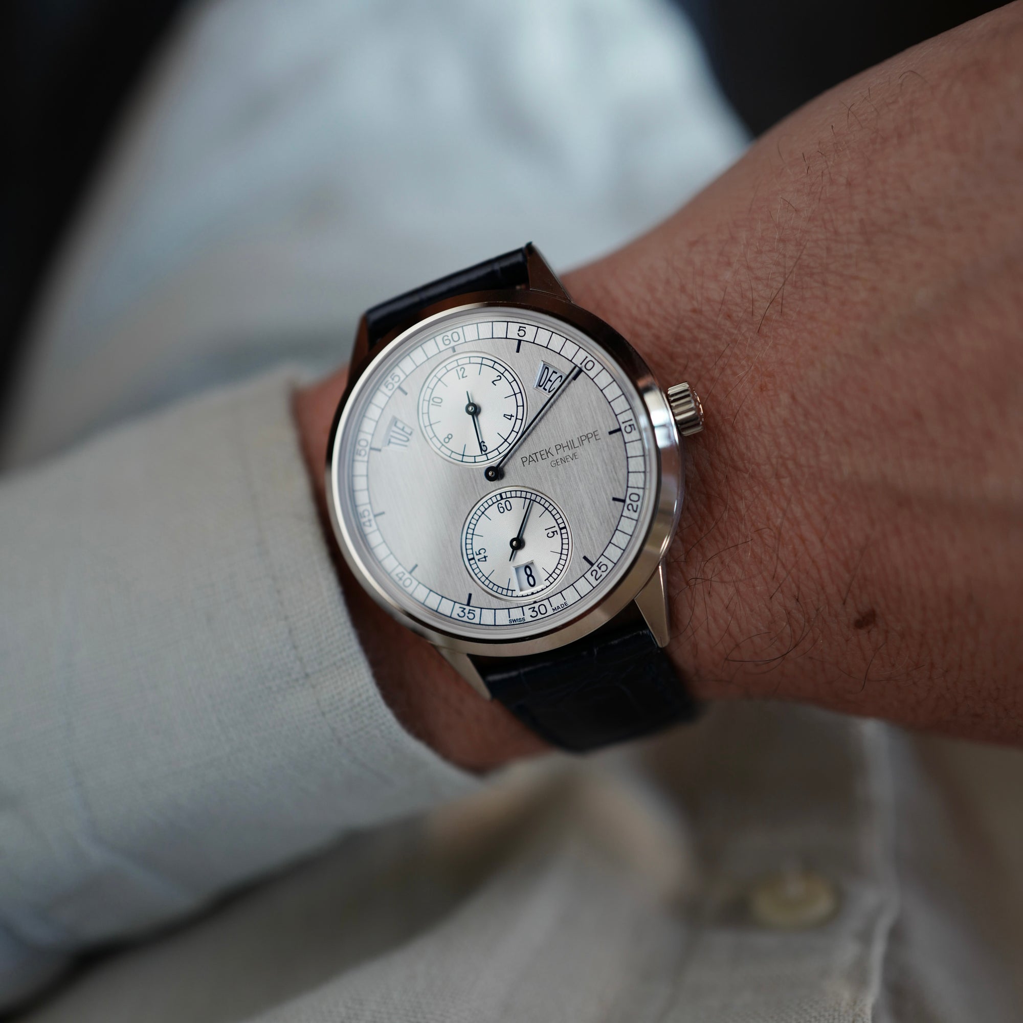Patek Philippe - Patek Philippe White Gold Annual Calendar Regulator Watch Ref. 5235 - The Keystone Watches