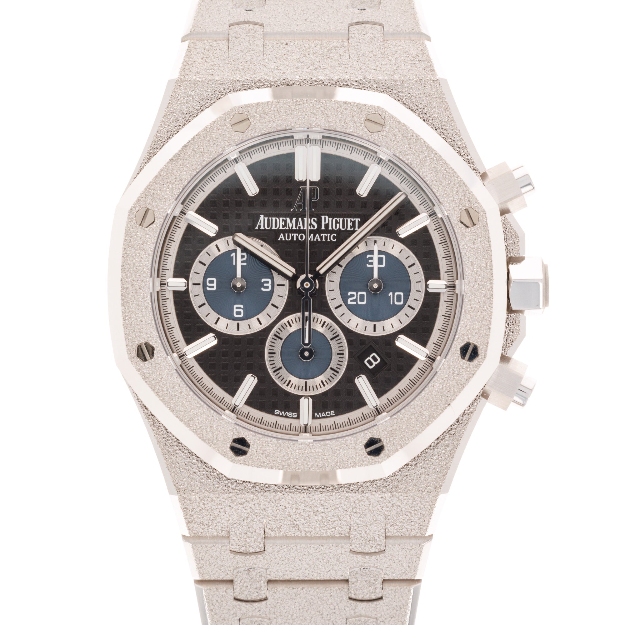 Audemars Piguet - Audemars Platinum White Gold Frosted Royal Oak Ref. 26331 - The Keystone Watches