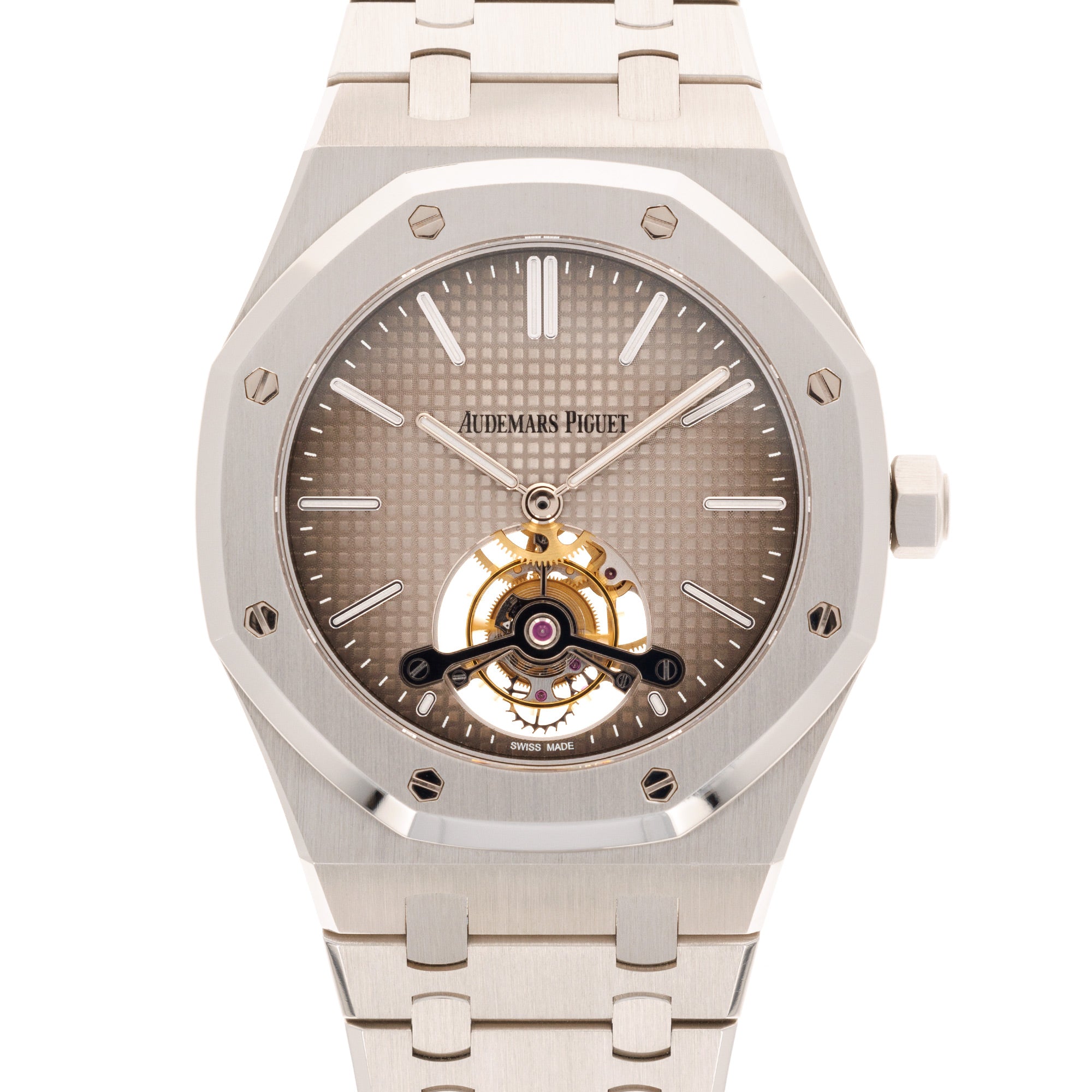 Audemars Piguet Platinum Royal Oak Tourbillon Watch 26510