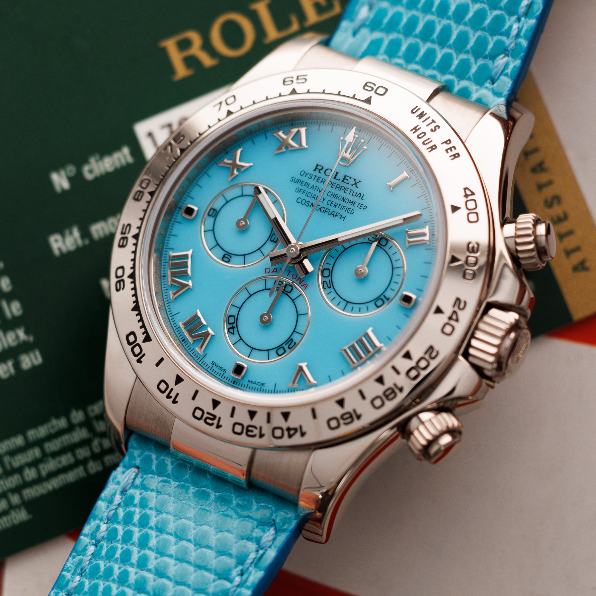 Rolex - Rolex Cosmograph Daytona Aqua Blue Beach Watch Ref. 116519 - The Keystone Watches