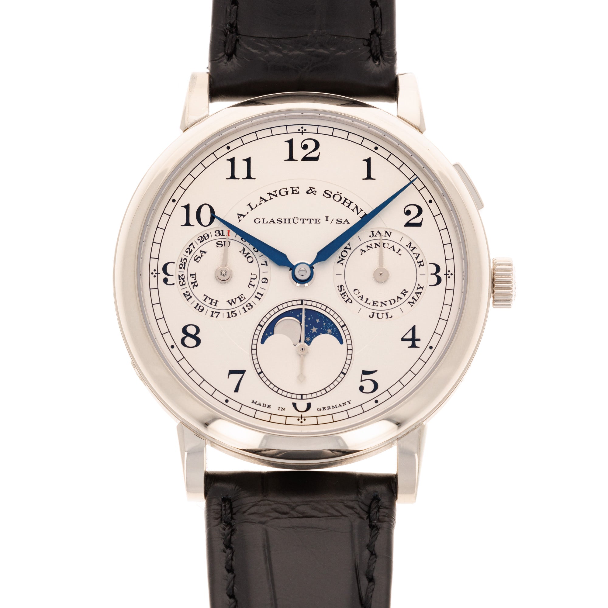 A. Lange & Sohne - A. Lange & Sohne White Gold 1815 Annual Calendar Watch Ref. 238.026 - The Keystone Watches