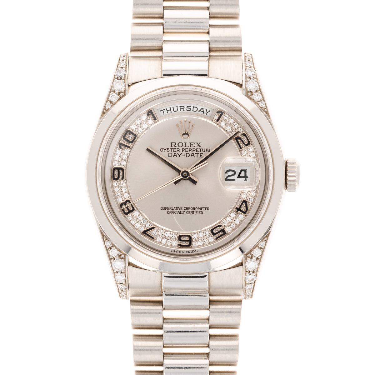 ケノン エリザベス様 Rolex Day-Date 18296 Platinum