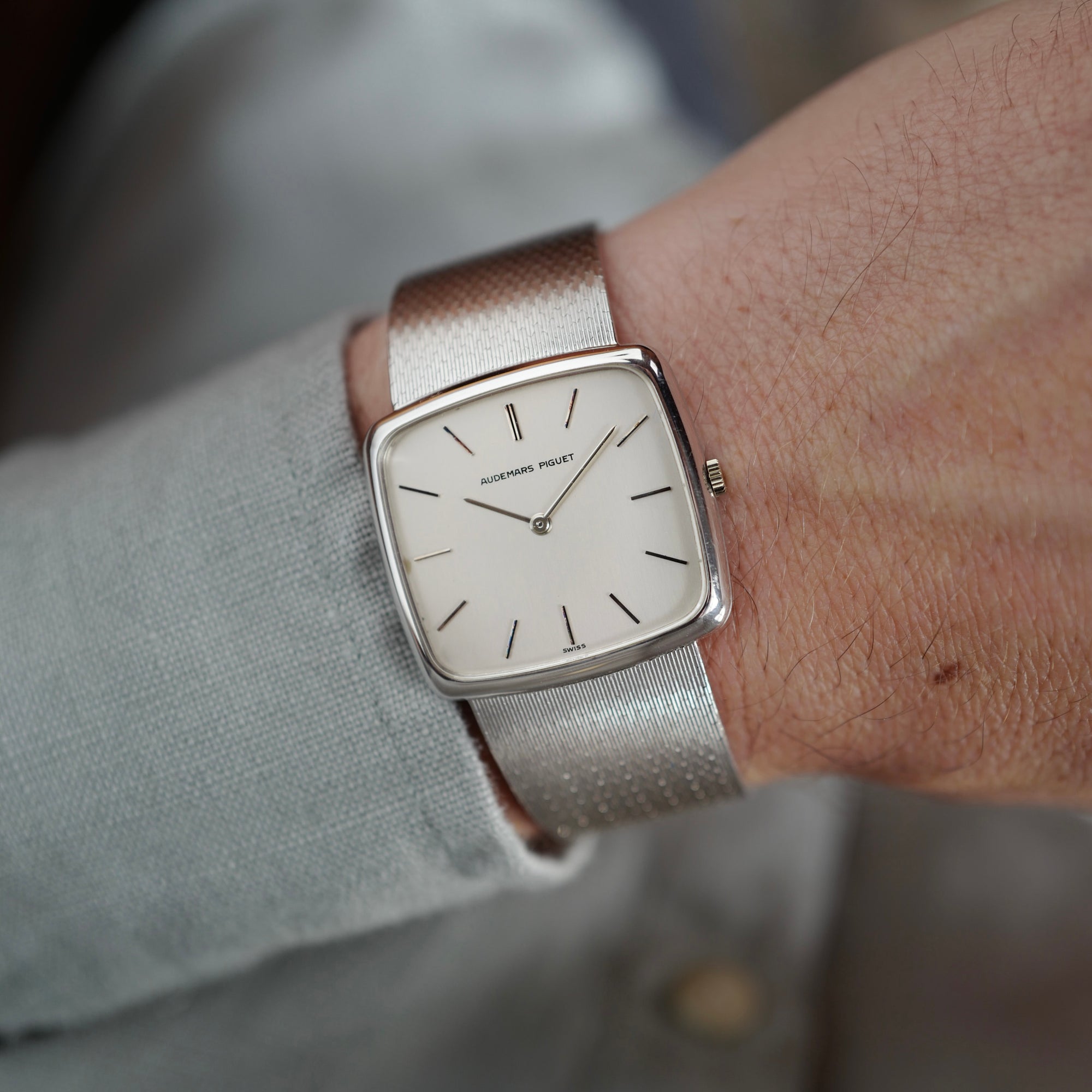 Audemars Piguet - Audemars Piguet White Gold Mechanical Watch - The Keystone Watches