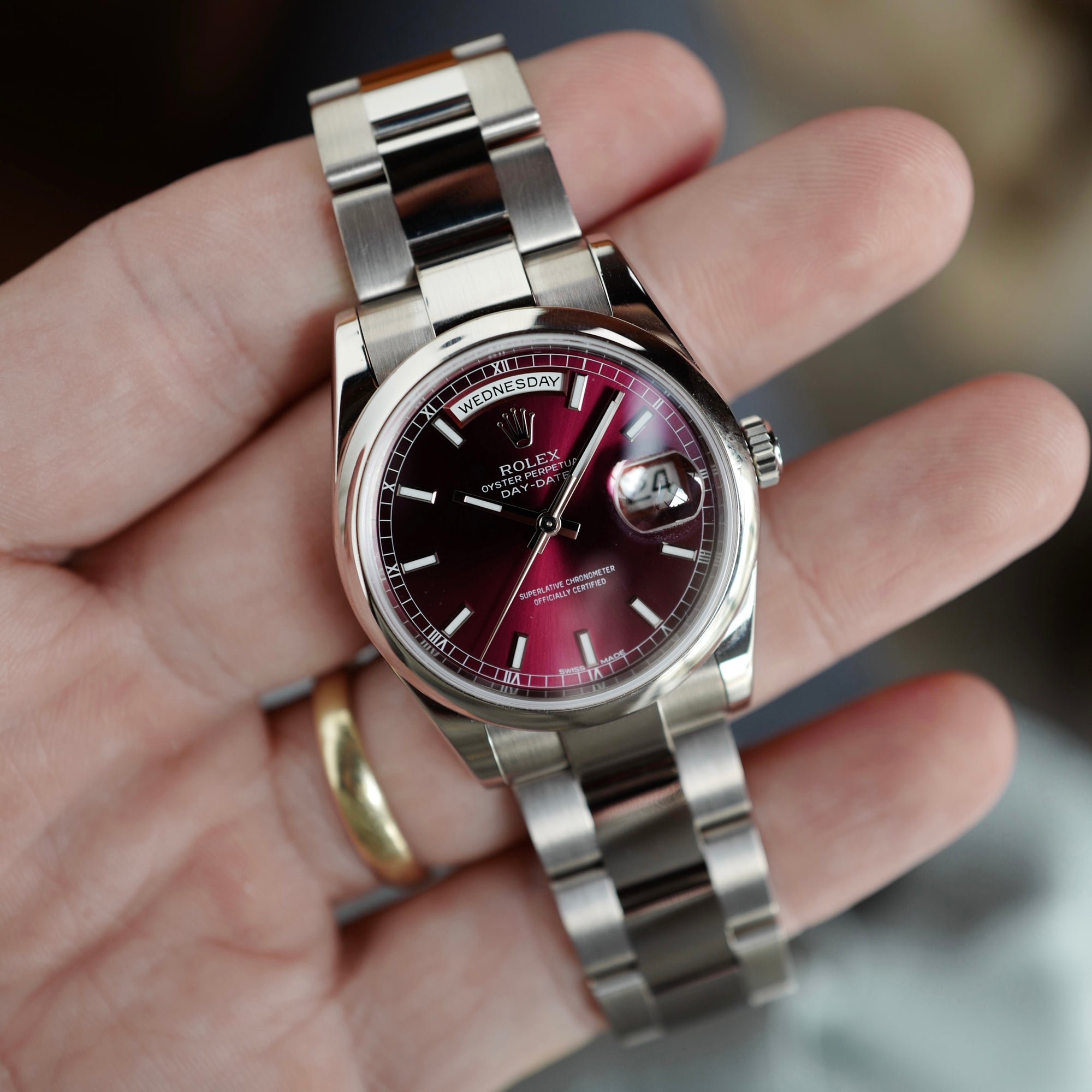 Rolex - Rolex White Gold Day-Date Ref. 118209 (NEW ARRIVAL) - The Keystone Watches