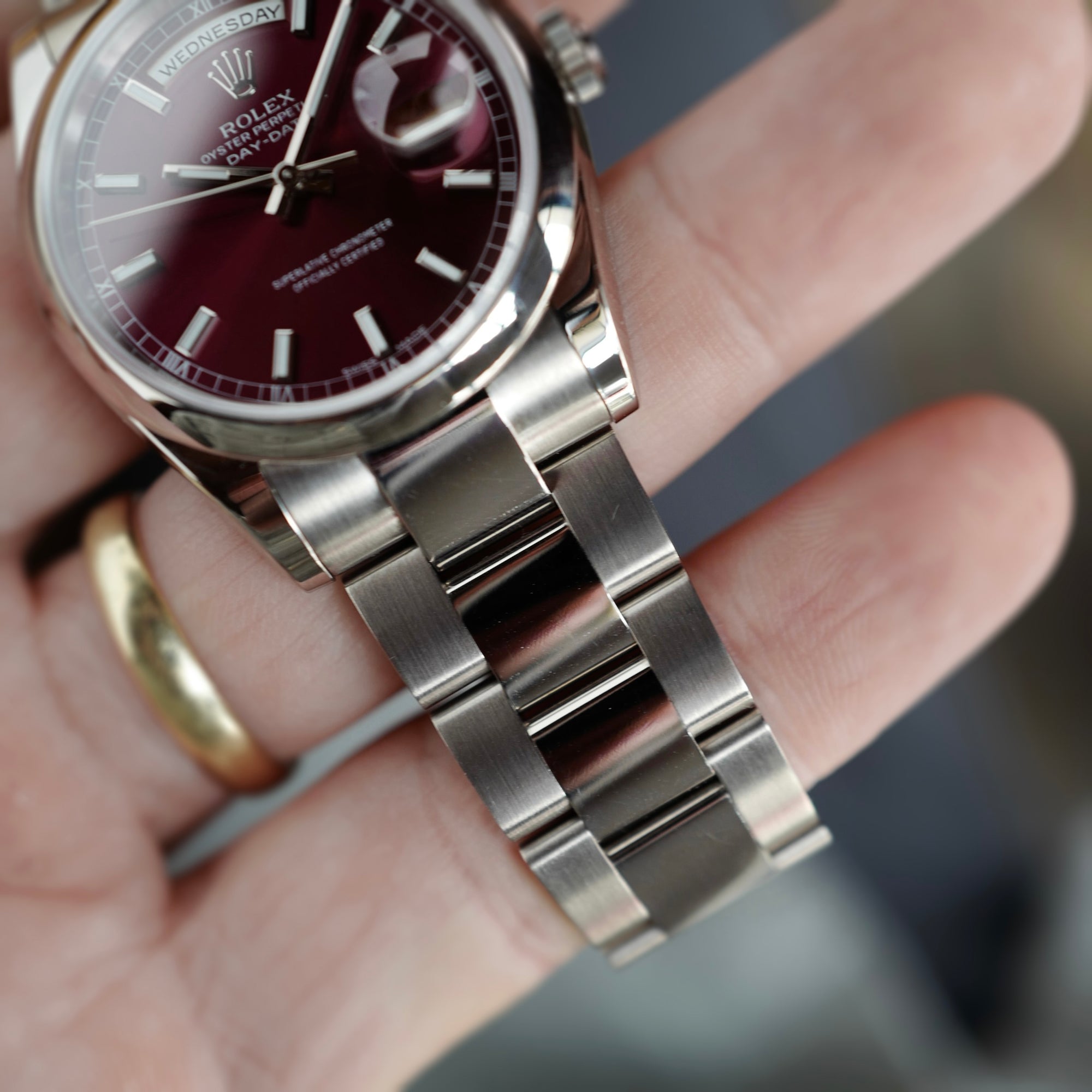 Rolex - Rolex White Gold Day-Date Ref. 118209 (NEW ARRIVAL) - The Keystone Watches