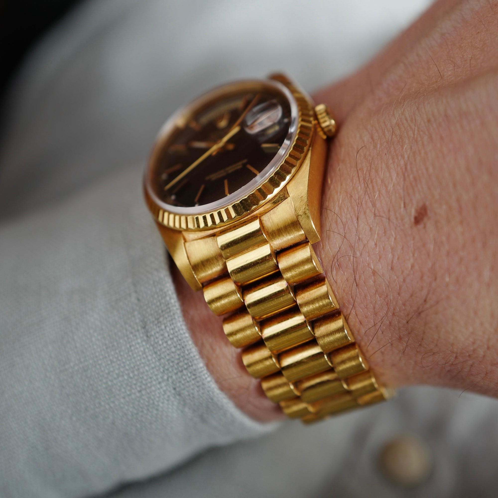 Rolex - Rolex Yellow Gold Day Date Ref. 18238 (NEW ARRIVAL) - The Keystone Watches