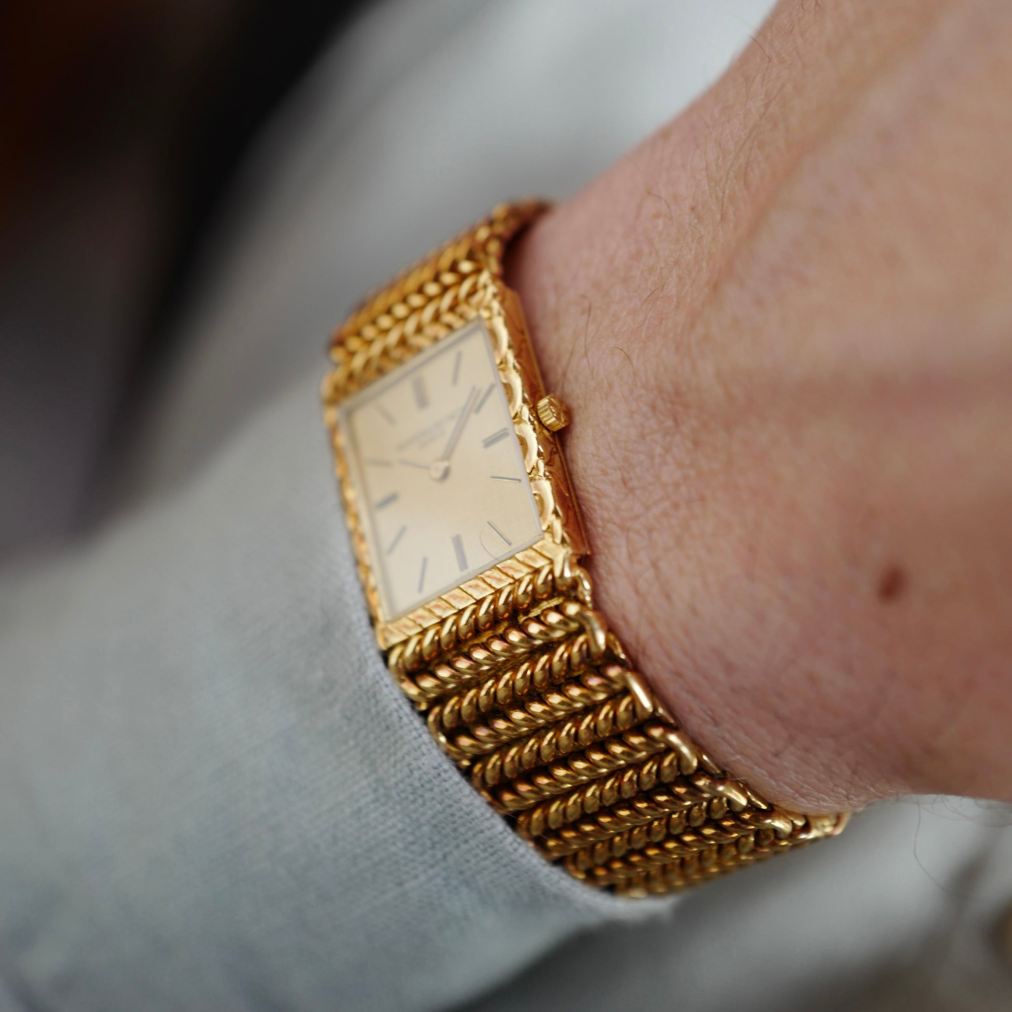 Vacheron Constantin - Vacheron Constantin Yellow Gold Mechanical Bracelet Watch (NEW ARRIVAL) - The Keystone Watches