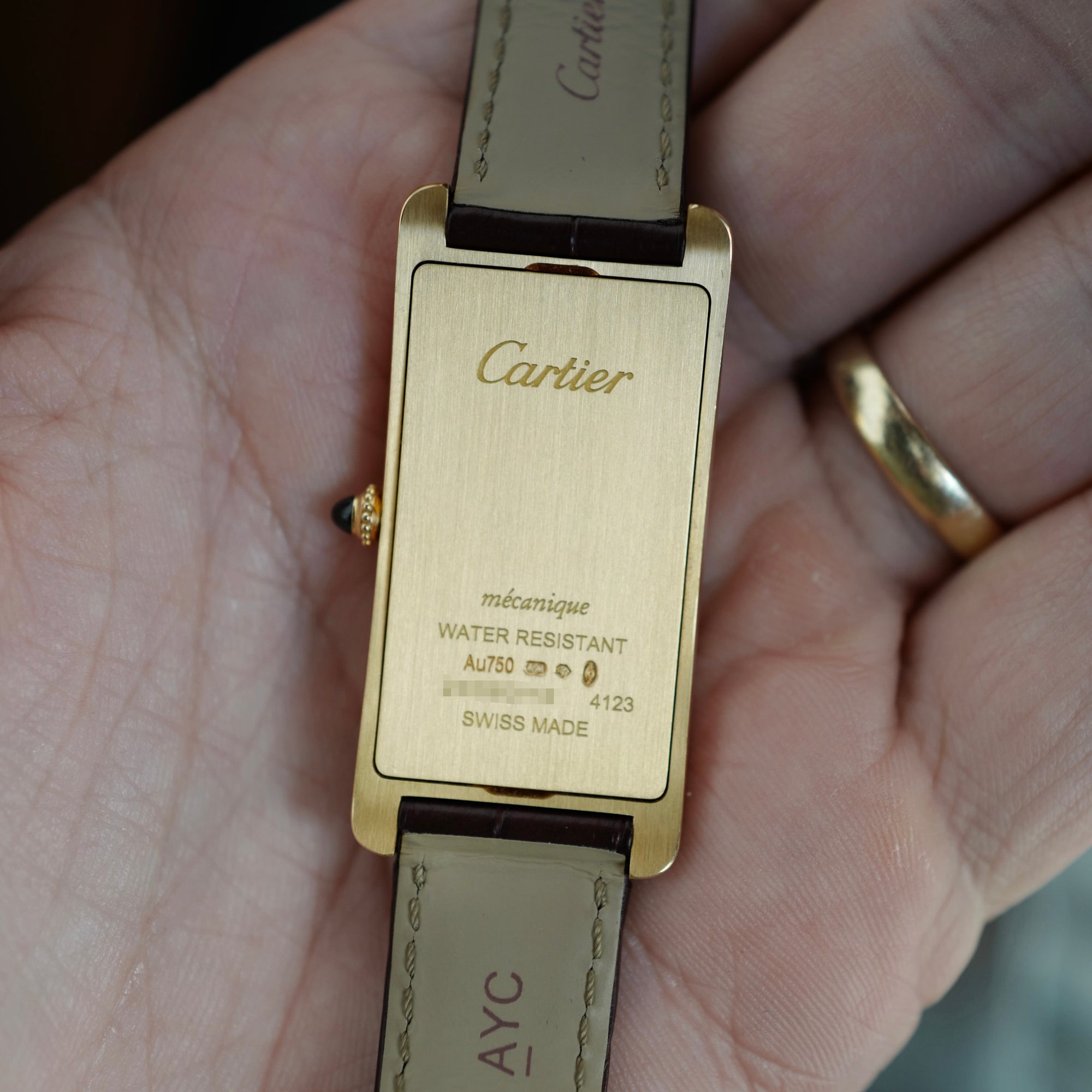 Cartier - Cartier Yellow Gold Tank Cintree Watch Ref. 4123 (NEW ARRIVAL) - The Keystone Watches