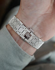 Audemars Piguet - Audemars Piguet White Gold Frosted Rainbow Royal Oak Ref. 15468 (NEW ARRIVAL) - The Keystone Watches