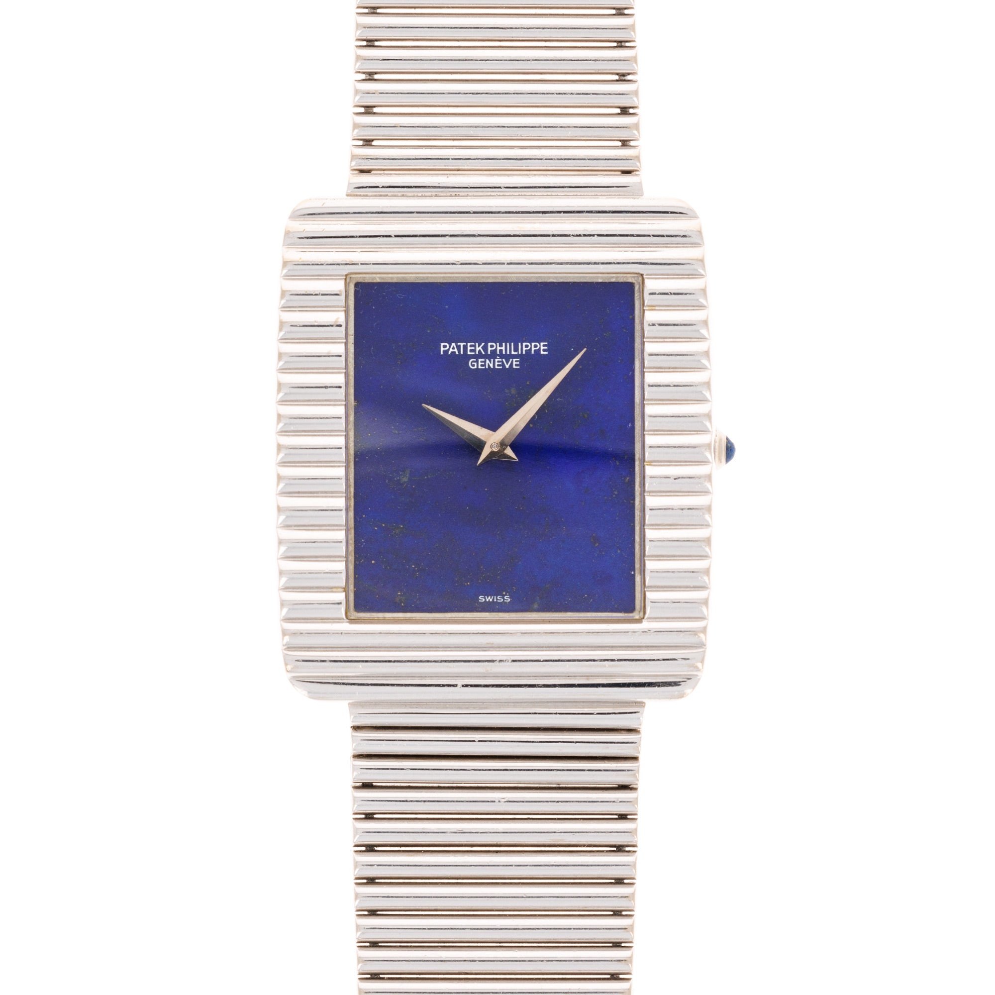 Patek Philippe - Patek Philippe White Gold Lapis Watch Ref. 3733 - The Keystone Watches