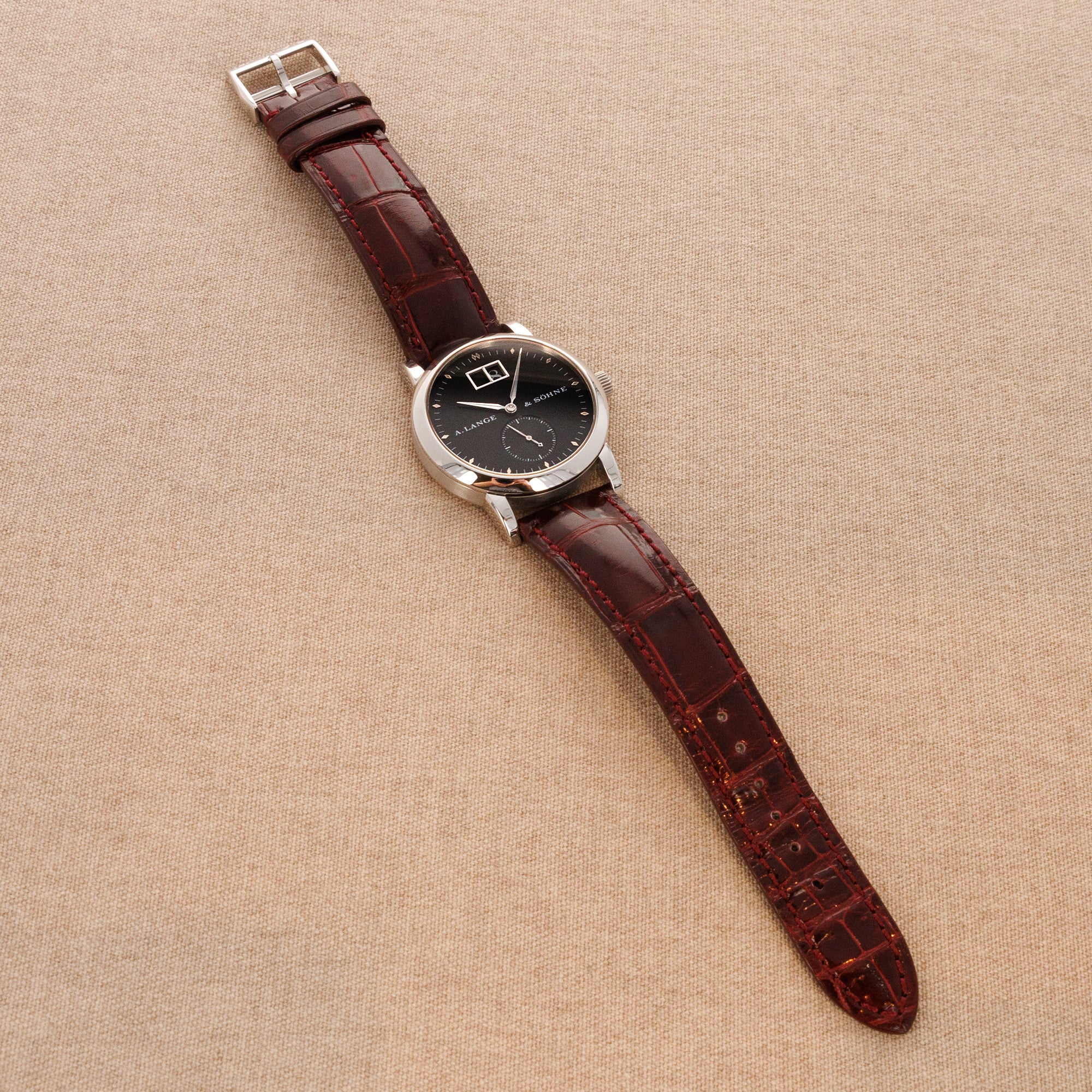 A. Lange &amp; Sohne - A. Lange &amp; Sohne Platinum Darth Saxonia 105.035 - The Keystone Watches