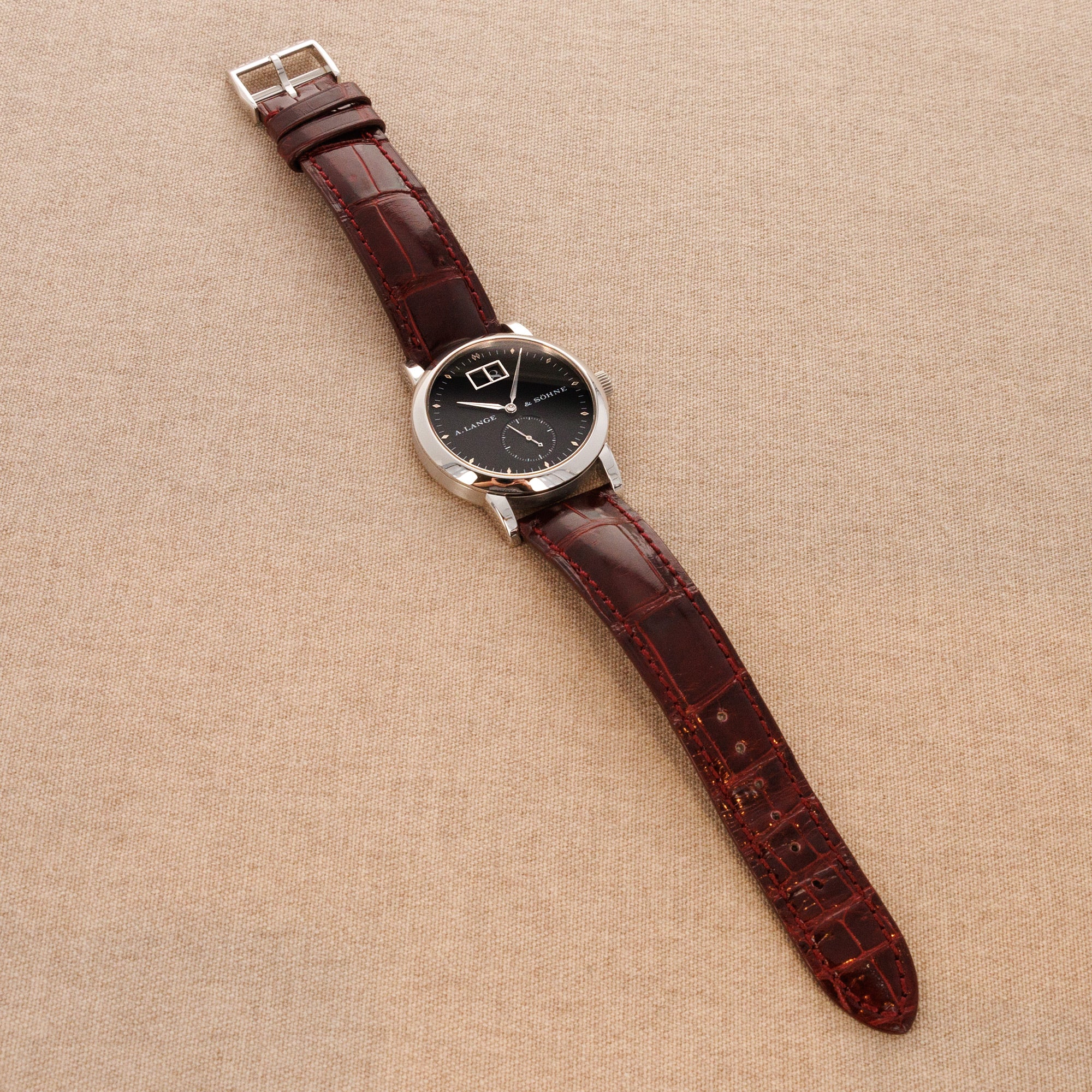 A. Lange & Sohne - A. Lange & Sohne Platinum Darth Saxonia 105.035 - The Keystone Watches