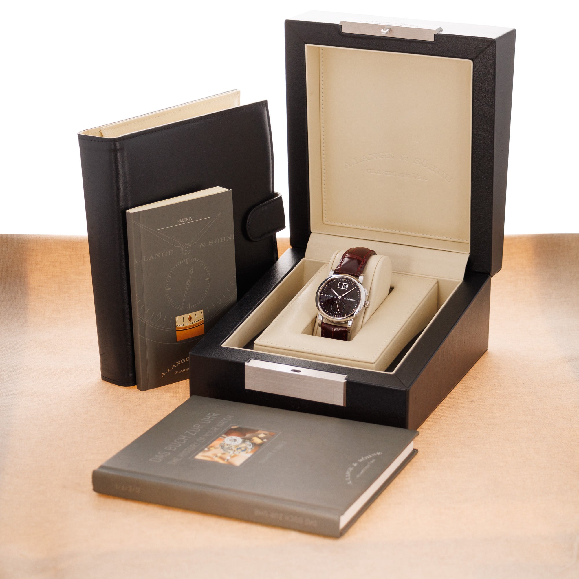 A. Lange & Sohne - A. Lange & Sohne Platinum Darth Saxonia 105.035 - The Keystone Watches