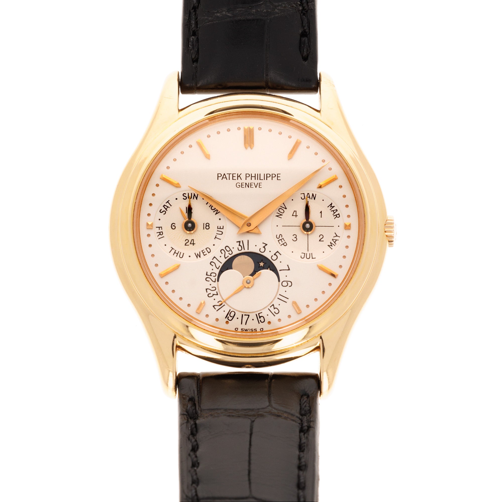 Patek Philippe - Patek Philippe Rose Gold Perpetual Calendar Watch Ref. 3940 - The Keystone Watches