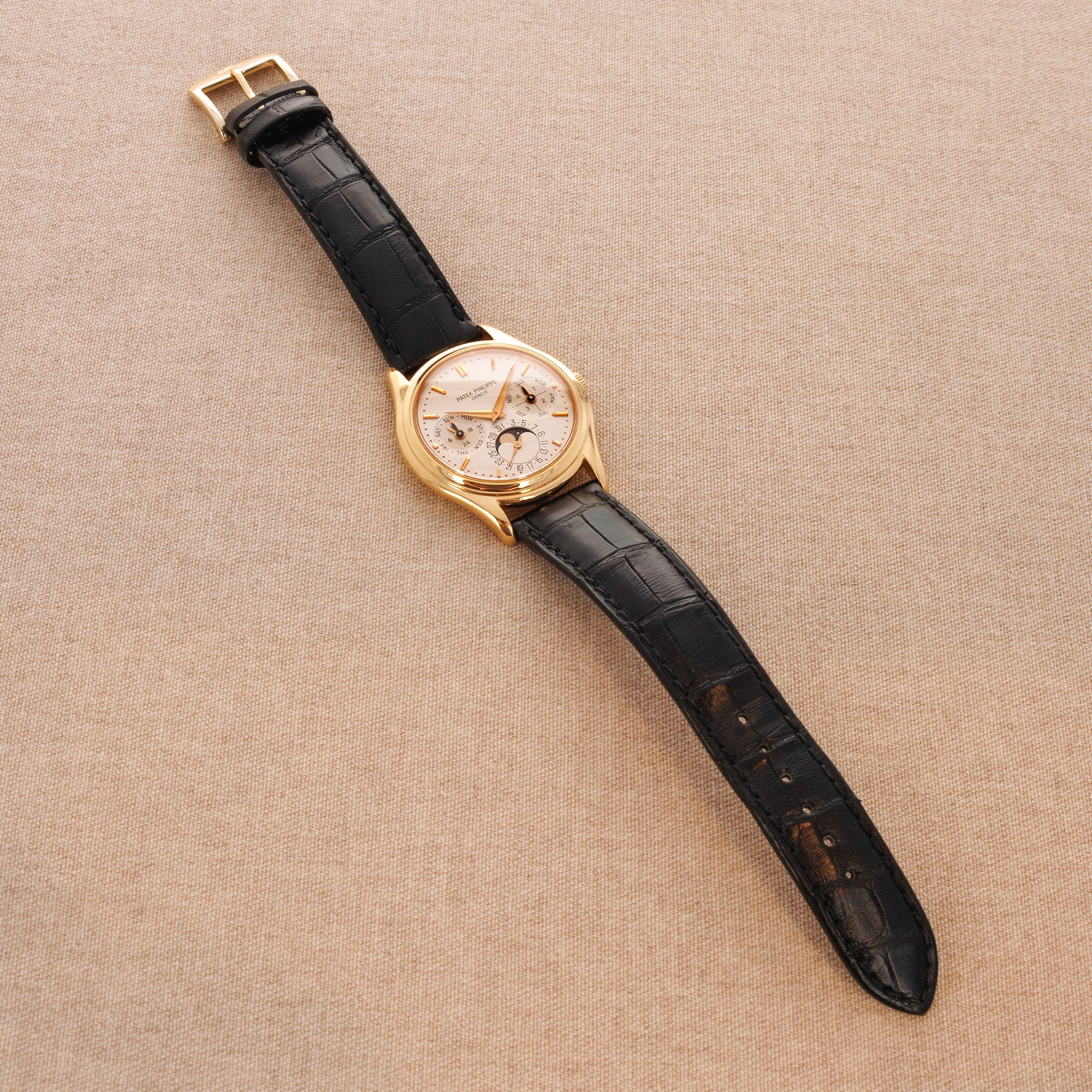 Patek Philippe - Patek Philippe Rose Gold Perpetual Calendar Watch Ref. 3940 - The Keystone Watches