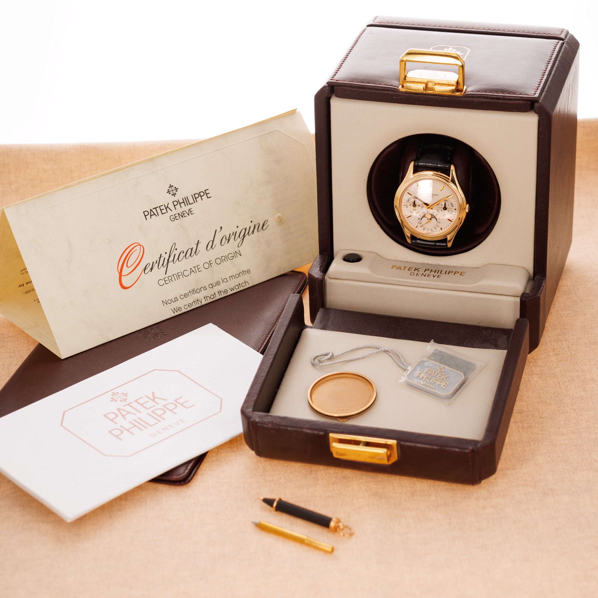 Patek Philippe - Patek Philippe Rose Gold Perpetual Calendar Watch Ref. 3940 - The Keystone Watches