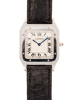 Cartier - Cartier Platinum Santos Mecanique Watch Ref. 1575 - The Keystone Watches