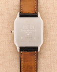 Cartier - Cartier Platinum Santos Mecanique Watch Ref. 1575 - The Keystone Watches