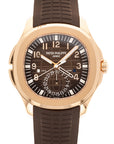 Patek Philippe - Patek Philippe Rose Gold Aquanaut Watch Ref. 5164 - The Keystone Watches