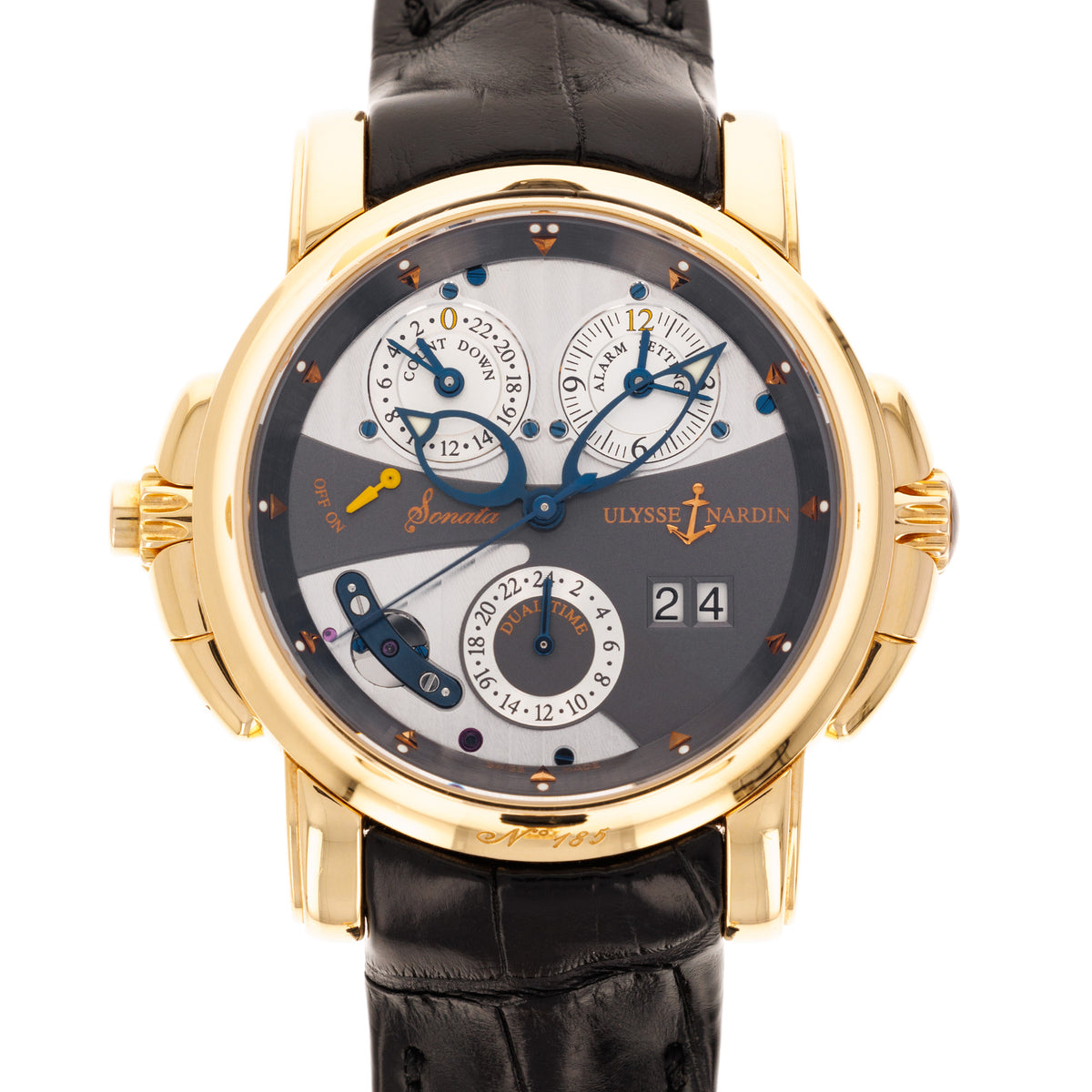 Ulysse Nardin Sonata 676 88 18k RG The Keystone Watches