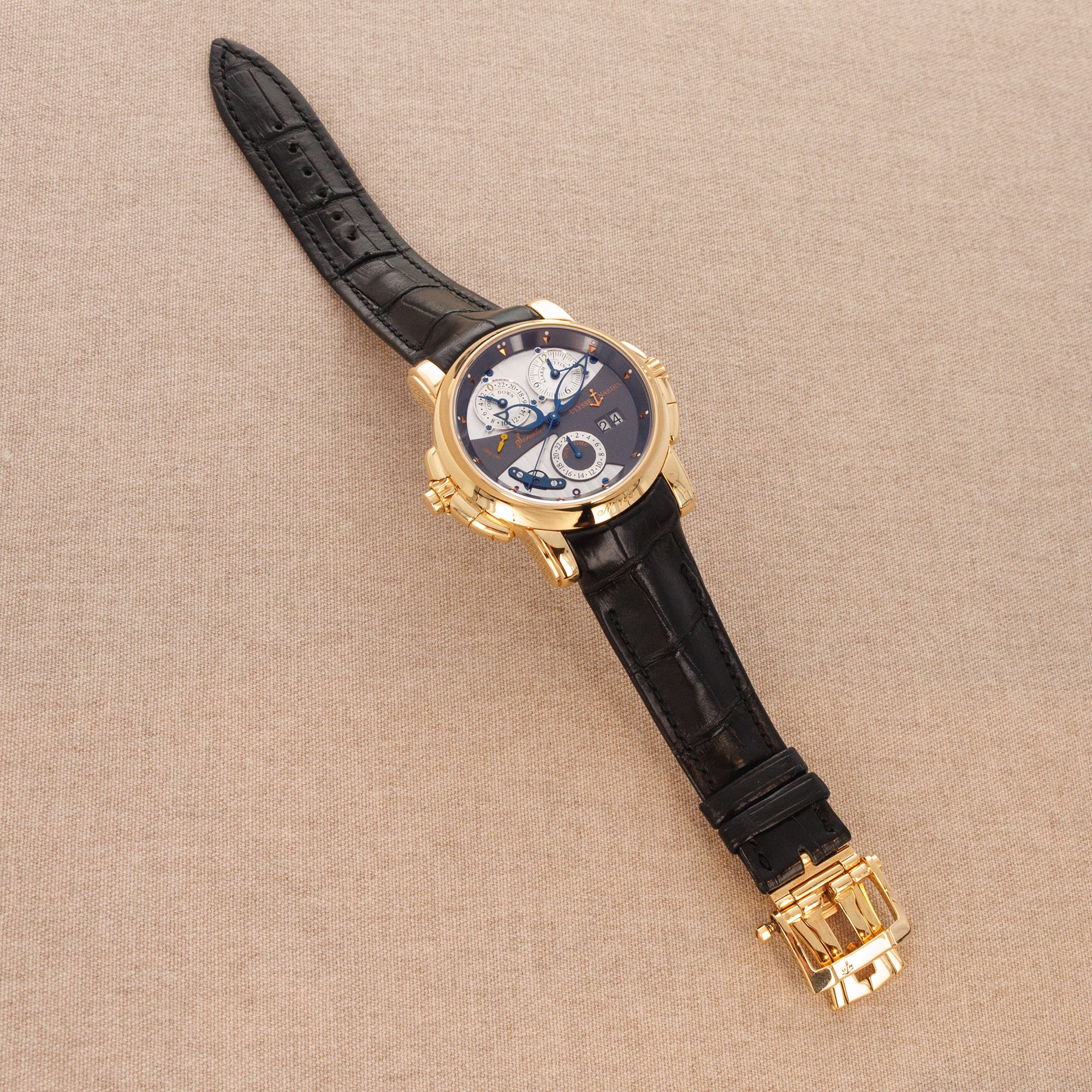 Ulysse Nardin - Ulysse Nardin Rose Gold Sonata Cathedral Watch Ref. 676-88 - The Keystone Watches