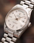 Rolex - Rolex Platinum and Diamond Day-Date Ref. 18296 - The Keystone Watches