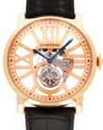 Cartier - Cartier Rose Gold Flying Tourbillon Watch Ref W1580046 - The Keystone Watches