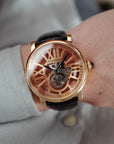 Cartier - Cartier Rose Gold Flying Tourbillon Watch Ref W1580046 - The Keystone Watches